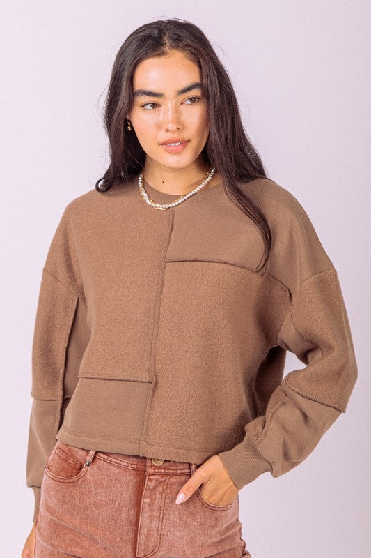 Textured Seam Top