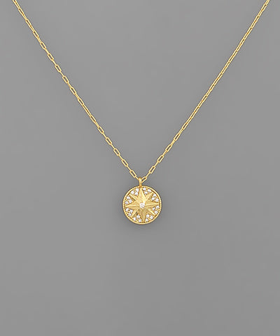 Starburst Charm Necklace