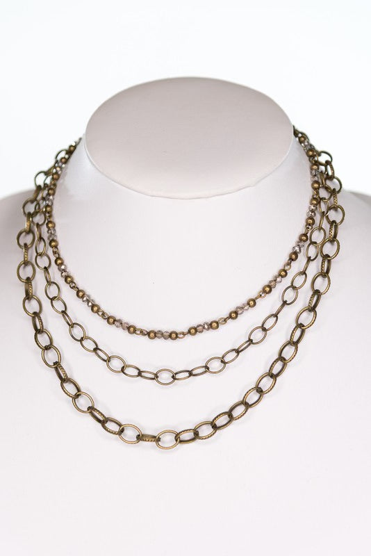 Three Strand Necklace