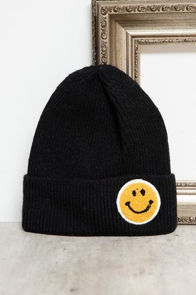 Smiley Face Beanie