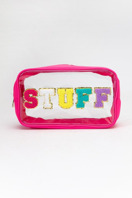 Large Clear Stuff Pouch