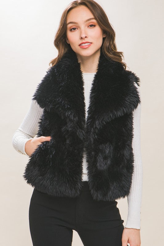 Faux Fur Vest