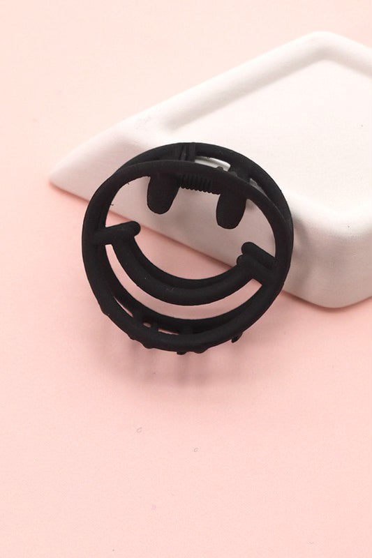 Smiley Face Hair Claw
