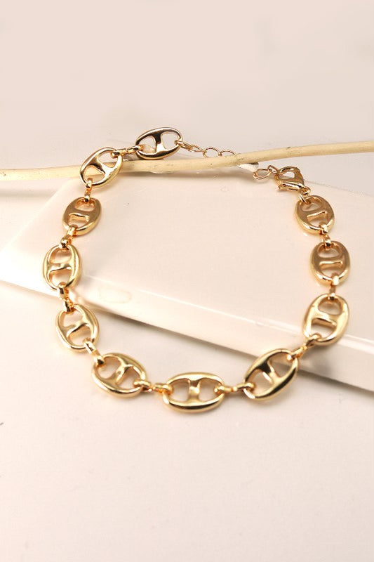 Oval Link Chain Bracelet