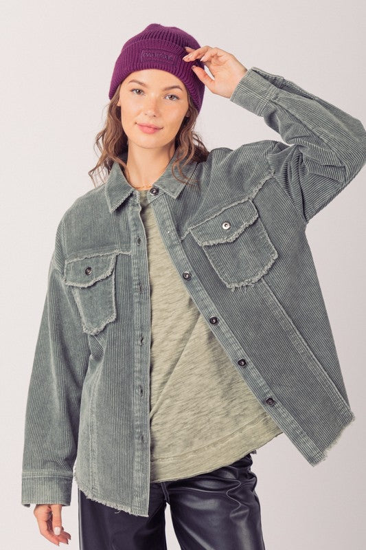 Corduroy Shacket