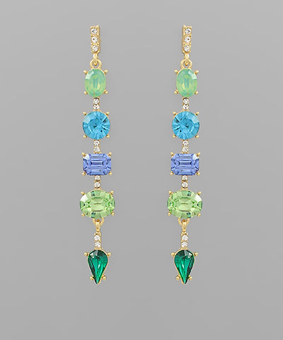 Glass Drop Earrings