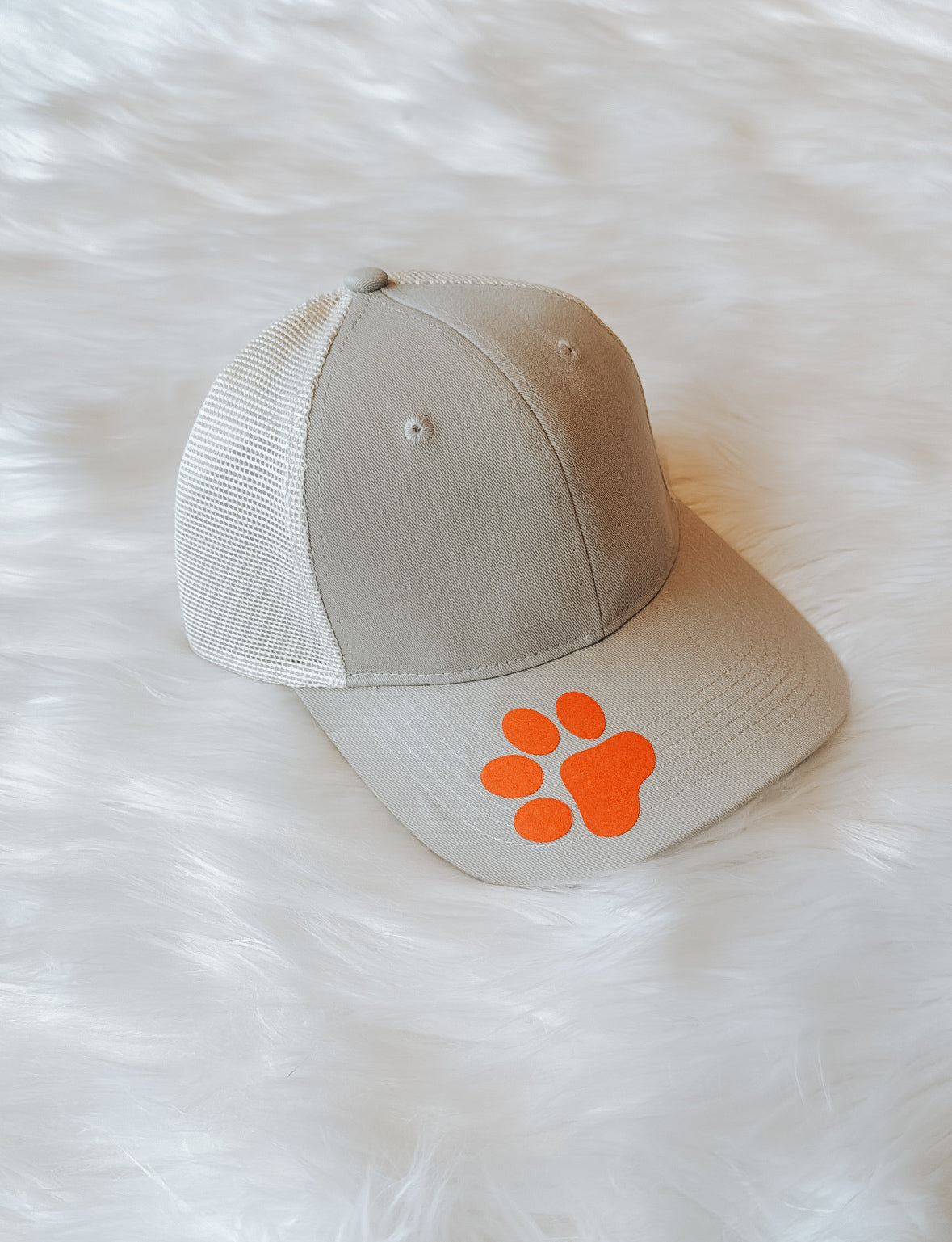 Pawprint Ponytail Baseball Hat