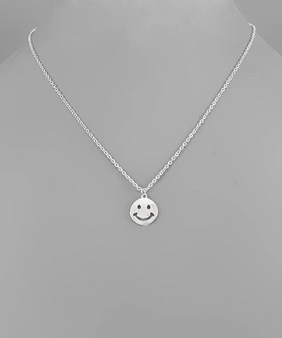 Smiley Face Necklace *FINAL SALE*