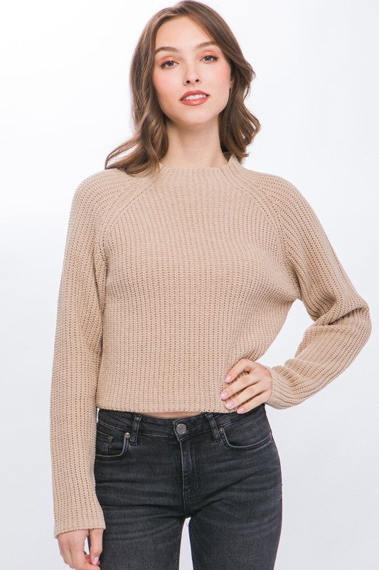 Solid Knit Pullover