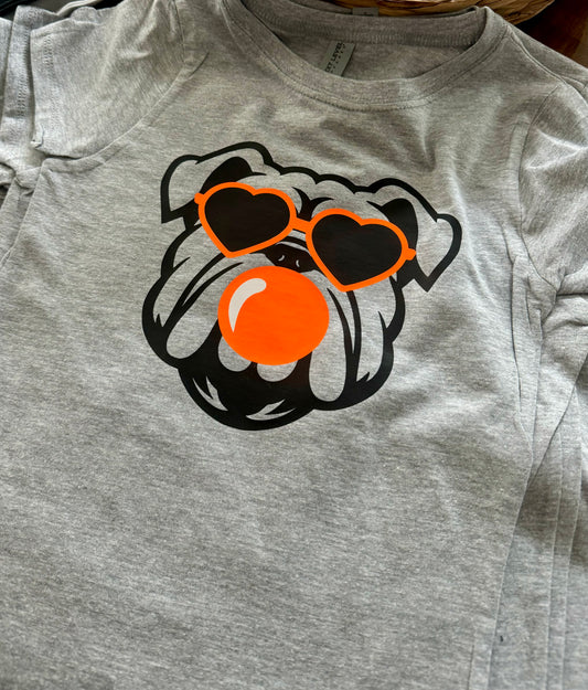 Youth BULLDOG Bubble Gum Tee