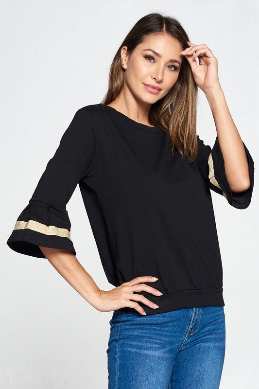 Bell Sleeve Top