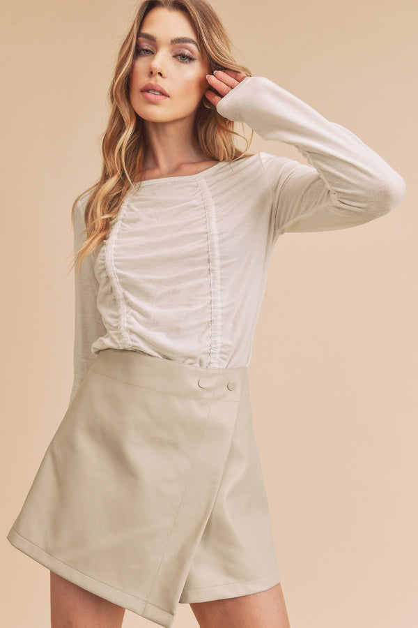 Ruched Bodice Top
