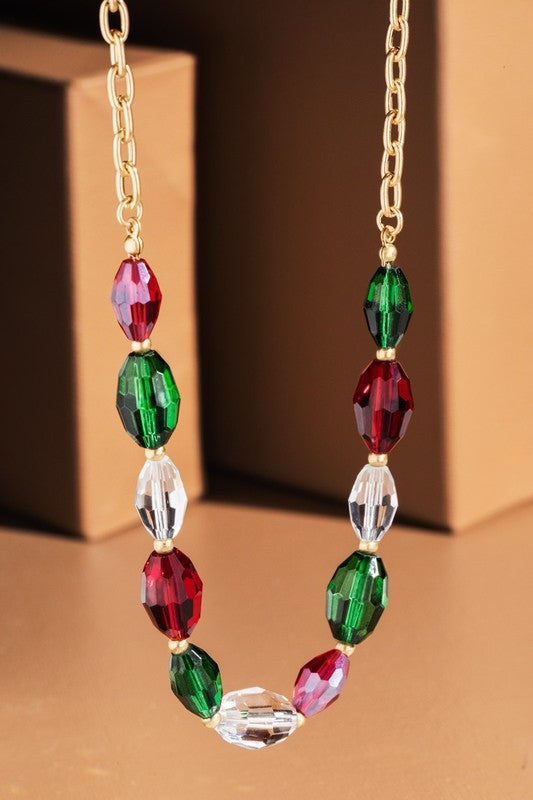 Glass Bead Necklace
