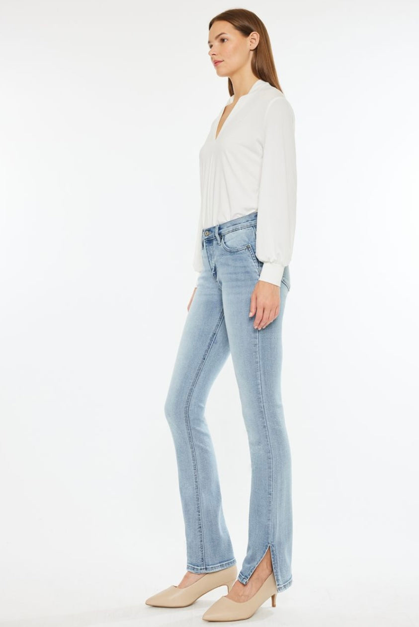 Mid Rise Bootcut Denim