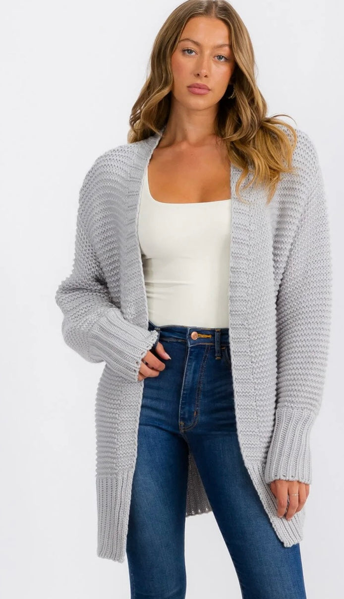 Ribbed Cardigan