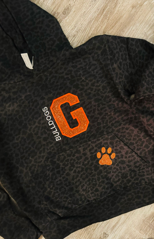 Youth Glitter "G" Hoodie