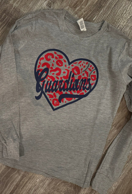 Youth GUARDIANS Heart Long Sleeve Top