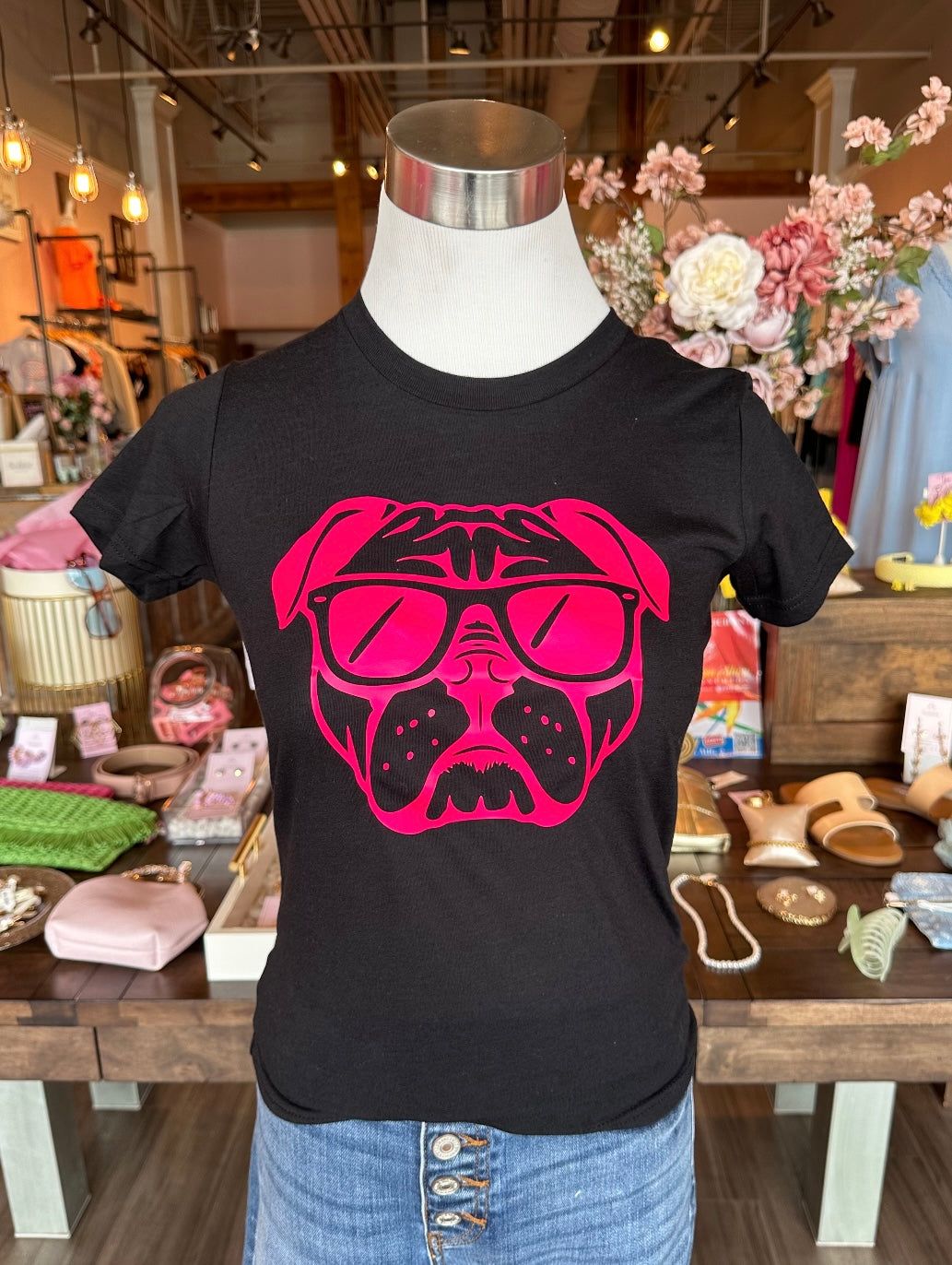 Youth BULLDOG Sunglasses Tee