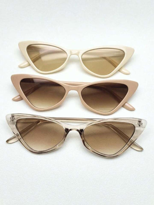 Neutral Cateye Sunglasses