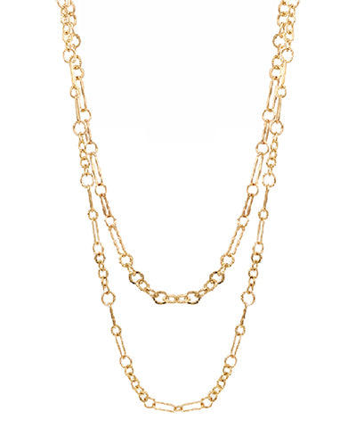 Circle Chain Link Necklace