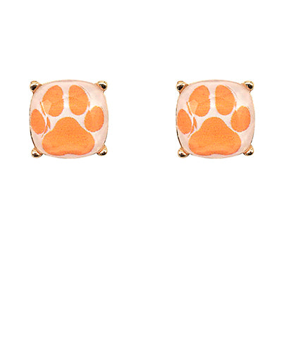 Paw Print Earrings