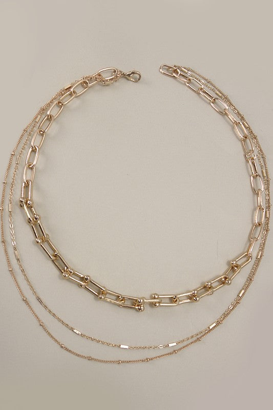 Layered Chain Necklace