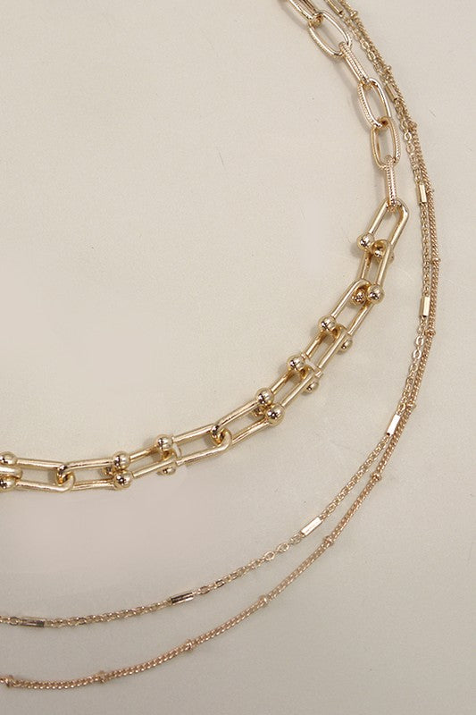 Layered Chain Necklace