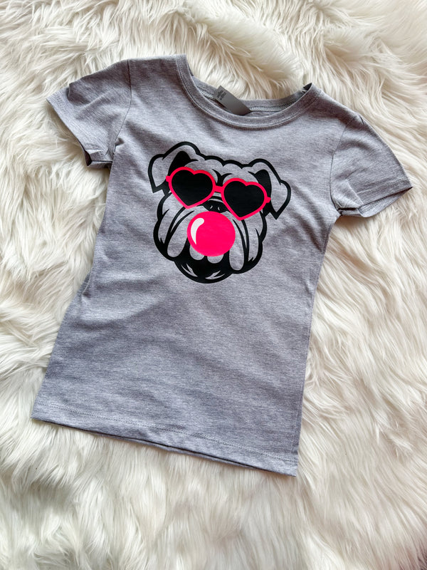 Youth BULLDOG Bubble Gum Tee