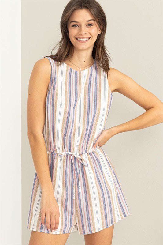 Striped Romper *FINAL SALE*