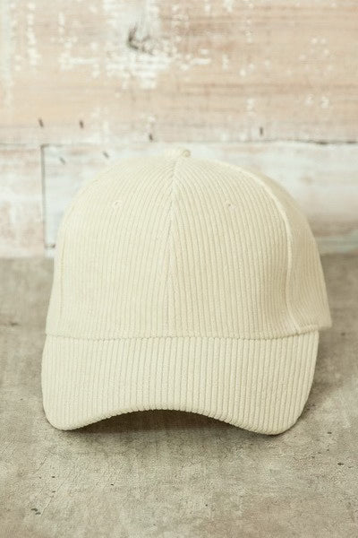 Corduroy Baseball Hat