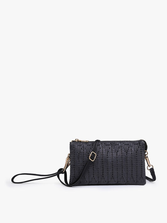 Woven Herringbone Crossbody