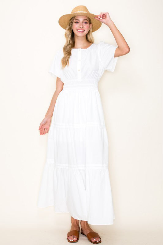 Poplin Maxi Dress