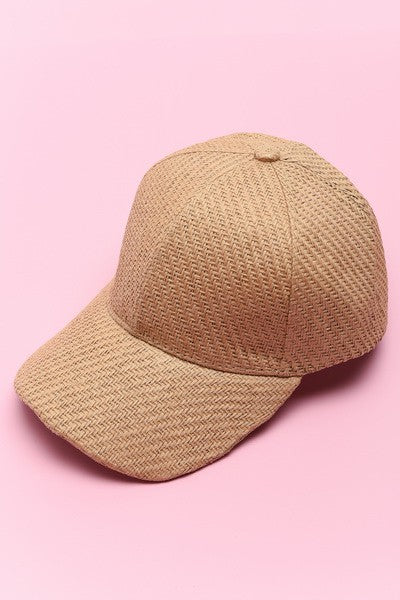 Woven Baseball Hat