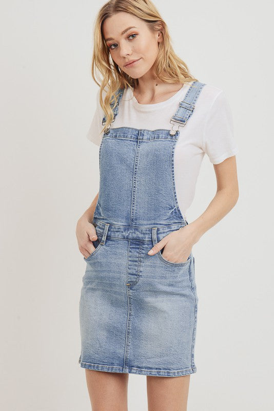 Overall Mini Skirt