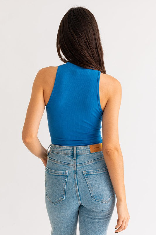 Ribbed Bodysuit