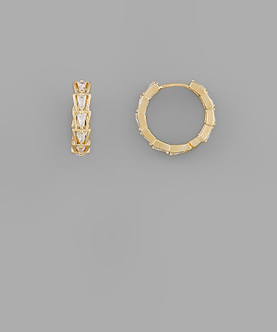 Crystal Hoops