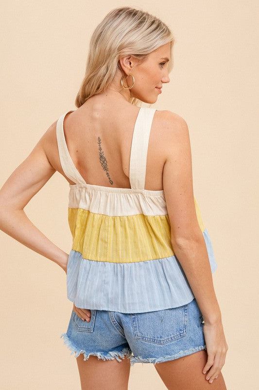 Color Block Tank *FINAL SALE*