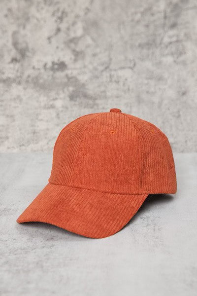 Corduroy Baseball Hat