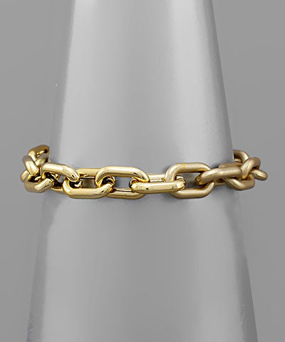 Twotone Chain Bracelet