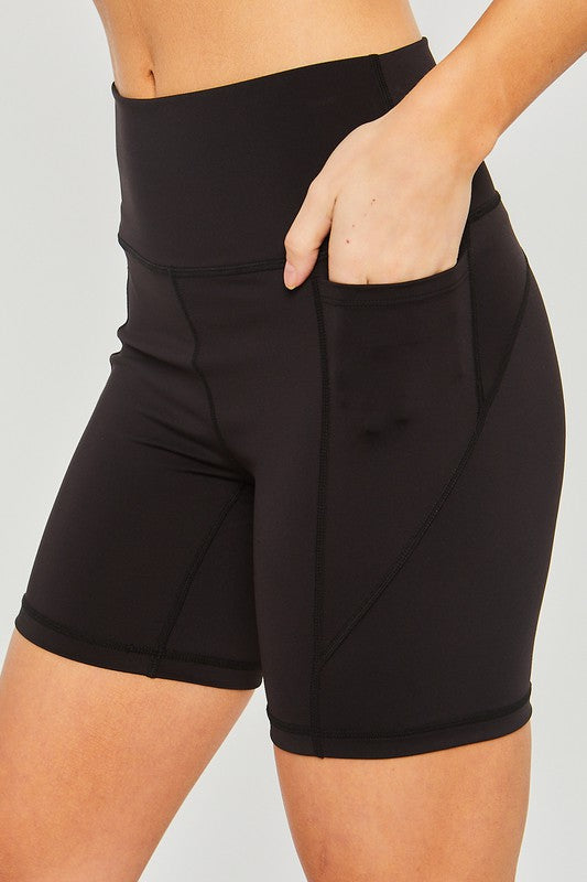 High Waist Biker Shorts