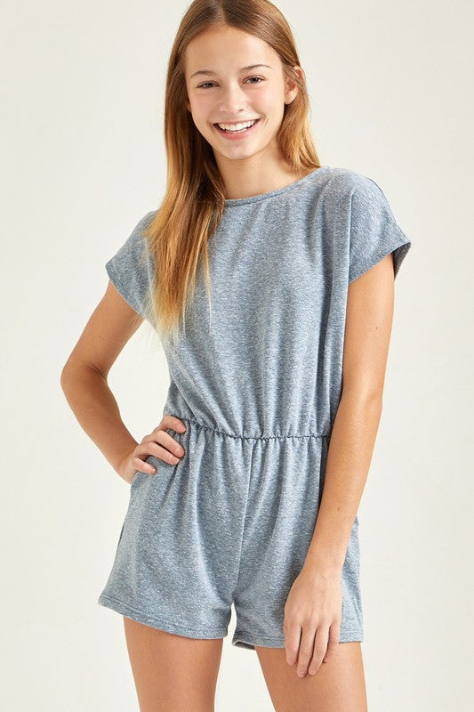Back Tie Romper